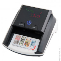 Детектор банкнот MERCURY D-20A LED, автоматический, ИК, магнитная детекция, с АКБ, черный