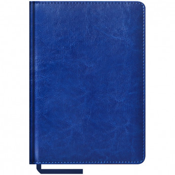 Ежедневник недатированный А5, 160л., кожзам, "Sarif", синий
