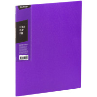 Папка с зажимом Berlingo 'Color Zone', 17мм, 600мкм, фиолетовая