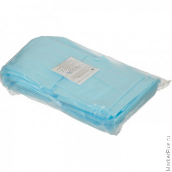 Салфетка н/с 70х80см спанбонд пл.25, голубая, 40шт/уп, комплект 40 шт