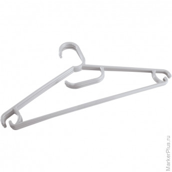 Вешалка-плечики BP_ для легкой одежды (431235430) Р.48 св-серый (3 шт/уп), комплект 3 шт