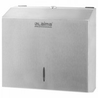 Диспенсер для полотенец LAIMA PROFESSIONAL INOX, (Система H2) Z-сложения, нержавеющая сталь, матовый, 605694