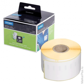Картридж для принтеров этикеток DYMO Label Writer, этикетка 89х41мм, в рулоне, 300 шт./рулоне, белые
