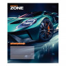 Тетрадь 12л., частая косая линия BG 'Speed zone'