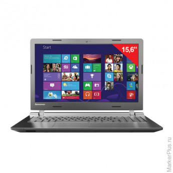 Ноутбук LENOVO B5010, 15,6", INTEL Celeron N2840 2,16 ГГЦ, 4 Гб, 500 Гб, Windows 10, серый, 80QR007JRK