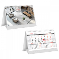 Календарь-домик настольный, 160*105 мм BG "Business", на гребне, 2026г.