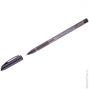 Ручка шариковая Luxor 'Focus Icy' черная, 1,0мм, 50 шт/в уп
