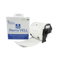 Картридж Vell VL-B-DK 22223 (Brother DK22223) для QL {Vell22223