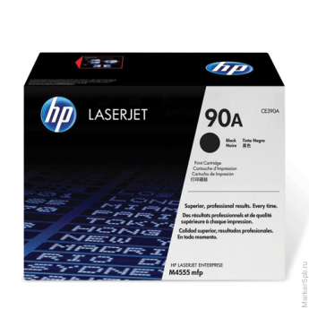 Картридж лазерный HP (CE390A) LaserJet M601n/M602n/M603n, №90A, оригинальный, ресурс 10000 стр.