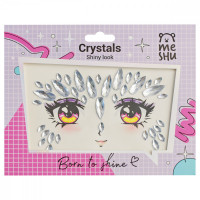 Наклейки-стразы MESHU 'Shiny look', 17,5*14,5см, инд. уп., европодвес
