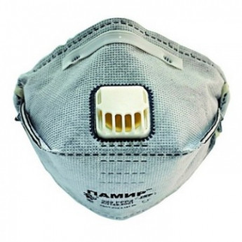 Респиратор Ампаро Памир 4 от сварочн дым FFP2 до 12 ПДК с клапаном (535521)