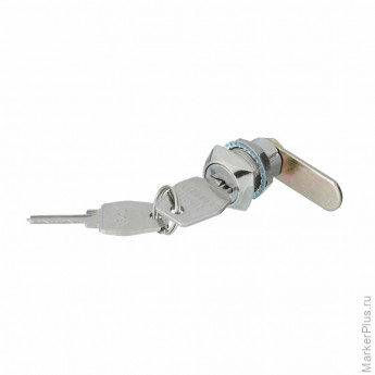 Замок почтовый High Security, длина 20 мм, d - 18,5 мм, 180 градусов, прямой ригель, гайка, 718447