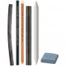 Набор угля и угольных карандашей Faber-Castell 'Charcoal Sketch' 7 предметов, картон. упак.
