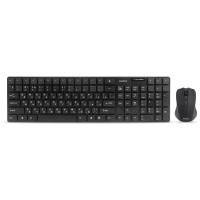 Комплект беспроводной клавиатура + мышь Smartbuy ONE 229352AG, USB, черный Комплект беспроводной клавиатура + мышь Smartbuy ONE 229352AG, USB, черный