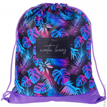 Мешок для обуви 1 отделение ArtSpace "Exotic leaves", 340*420мм