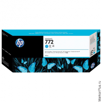 Картридж струйный HP (CN636A) DesignJet Z5200, №772, голубой, оригинальный, ресурс 300 стр.