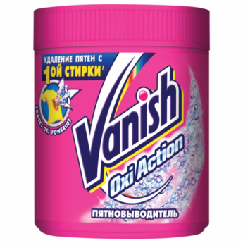 Средство для удаления пятен 500 г, VANISH (Ваниш) "Oxi Action", для цветной ткани, 8076846