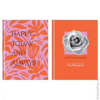 Бизнес-блокнот А5, 80л., евроформат, BG "На красоте", soft-touch ламинация