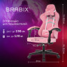 Кресло компьютерное BRABIX ''Shooter GM-123'', 2 подушки, ткань, розовое/серое, 533213 Кресло компьютерное BRABIX ''Shooter GM-123'', 2 подушки, ткань, розовое/серое, 533213