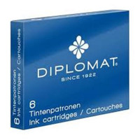 Чернила Чернильный картридж DIPLOMAT синие 6 шт/уп D10275212, комплект 6 шт