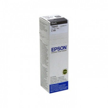 Контейнер с чернилами Epson T6641 C13T66414A чер. для L100