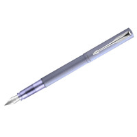 Ручка перьевая Parker 'Vector XL Silver Blue' синяя, 0,8мм, подар. уп.