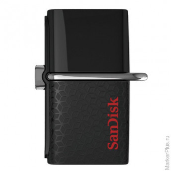 Флэш-диск 64 GB, SANDISK Ultra Android Dual, USB 3.0, черный, DD2-064G-GAM46