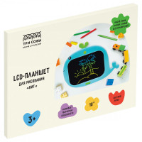 Планшет для рисования LCD, ТРИ СОВЫ 'Кит', 10', голубой
