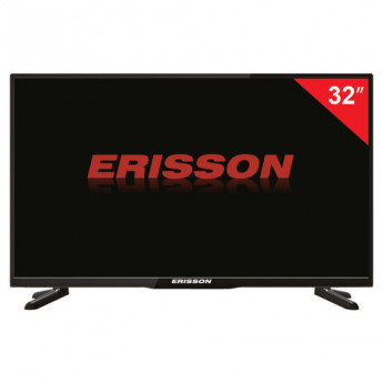 Телевизор ERISSON 32LEK81T2SM, 32'' (81 см), 1366х768, HD Ready, 16:9, Smart TV, Wi-Fi, черный