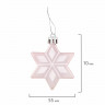 Шары новогодние ёлочные "Elegant Pink" 77 предметов, розовый/белый, ЗОЛОТАЯ СКАЗКА, 591715