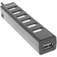 Разветвитель USB Defender Quadro Swift USB2.0, 7 портов