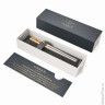 Ручка перьевая PARKER "Urban Premium Aureate Powder GT", корпус серебристый, анодированный алюминий, позолоченная, 1931571, синяя