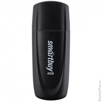 Память Smart Buy "Scout" 4GB, USB 2.0 Flash Drive, черный Память Smart Buy "Scout" 4GB, USB 2.0 Flash Drive, черный