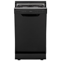 Посудомоечная машина отдельностоящая KRONA RIVA 45 FS BL, 45см,черн,1/2 заг