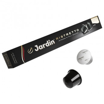 Капсулы для кофемашин JARDIN (Жардин) 'Ristretto', натуральный кофе, 10 шт. х 5 г, 1352-10, комплект 10 шт