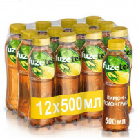 Чай холодный FuzeTea лимон-лемонграсс 0,5х 12
