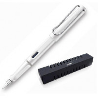 Ручка перьевая LAMY 019 safari, Белый, F, 4000226