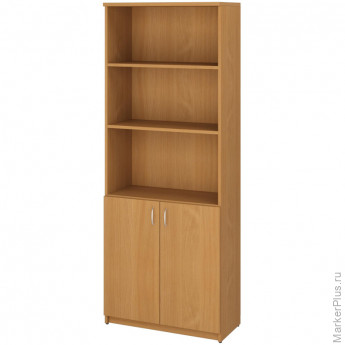 Мебель Эко/Этюд Шкаф полузакрытый 1997x768x370(5 секций) бук 2592 1403731