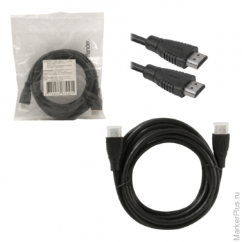 Кабель HDMI, 3 м, DEFENDER, M-M, для передачи цифрового аудио-видео, 87457