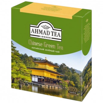 Чай Ahmad Tea 'Китайский', зеленый, 100 пакетиков по 1,8г