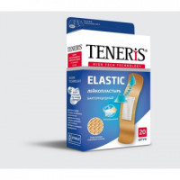 Набор пластырей Elastic , Teneris 20 шт/уп., комплект 20 шт