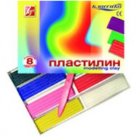 Пластилин Луч Классика 8цв 160гр со стеком