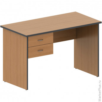 Стол MS_Агат со встроенной тумбой АО-62 ольха