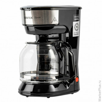 Кофеварка капельная CENTEK CT-1144, 680 Вт, объем 0,8 л, поддержание температуры, чер, CT-1147 Кофеварка капельная CENTEK CT-1144, 680 Вт, объем 0,8 л, поддержание температуры, чер, CT-1147