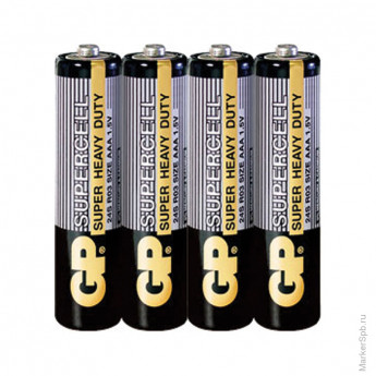 Батарейка R03 GP Supercell 24S OS4, 4 шт/в уп