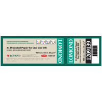 Бумага для плоттера Lomond, 420мм*175м, 80г/м2, вт. 76 мм, 146%, "Стандарт"