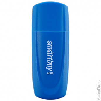 Память Smart Buy "Scout" 4GB, USB 2.0 Flash Drive, синий Память Smart Buy "Scout" 4GB, USB 2.0 Flash Drive, синий