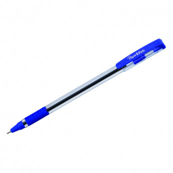 Ручка шариковая Paper Mate "Brite", синяя 0,7мм, грип 50 шт/в уп