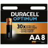 Батарейки Duracell 5014069 АА алкалиновые 1,5v 8 шт./бл. LR6-8BL Optimum Батарейки Duracell 5014069 АА алкалиновые 1,5v 8 шт./бл. LR6-8BL Optimum
