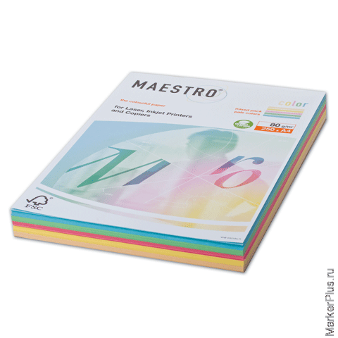 Бумага Maestro Color а4, 80 г/м, 250 л. (5цв.x50л.. Бумага Maestro Color а4, 80 г/м, 250 л. (5цв.x50л.) Цветная пастель rb01 ш/к 23074. Бумага Maestro Color а4, 80 г/м2, 250 л. (5 цв.x50 л.). Бумага цветная IQ Color, а4, 80 г/м2, 250 л., (5 цветов x 50 листов), микс интенсив. Бумага 250 г м2 формат а4